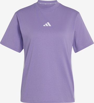ADIDAS SPORTSWEAR Funktsionaalne särk 'Essentials', värv lilla: eest vaates