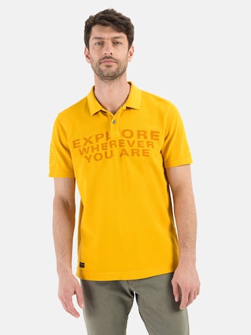 CAMEL ACTIVE Shirt in Yellow: front