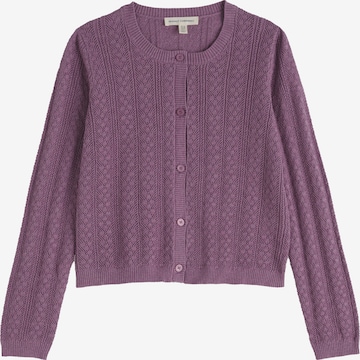 Seasalt Cornwall Strickjacke 'Willowing' in Lila: Vorderseite