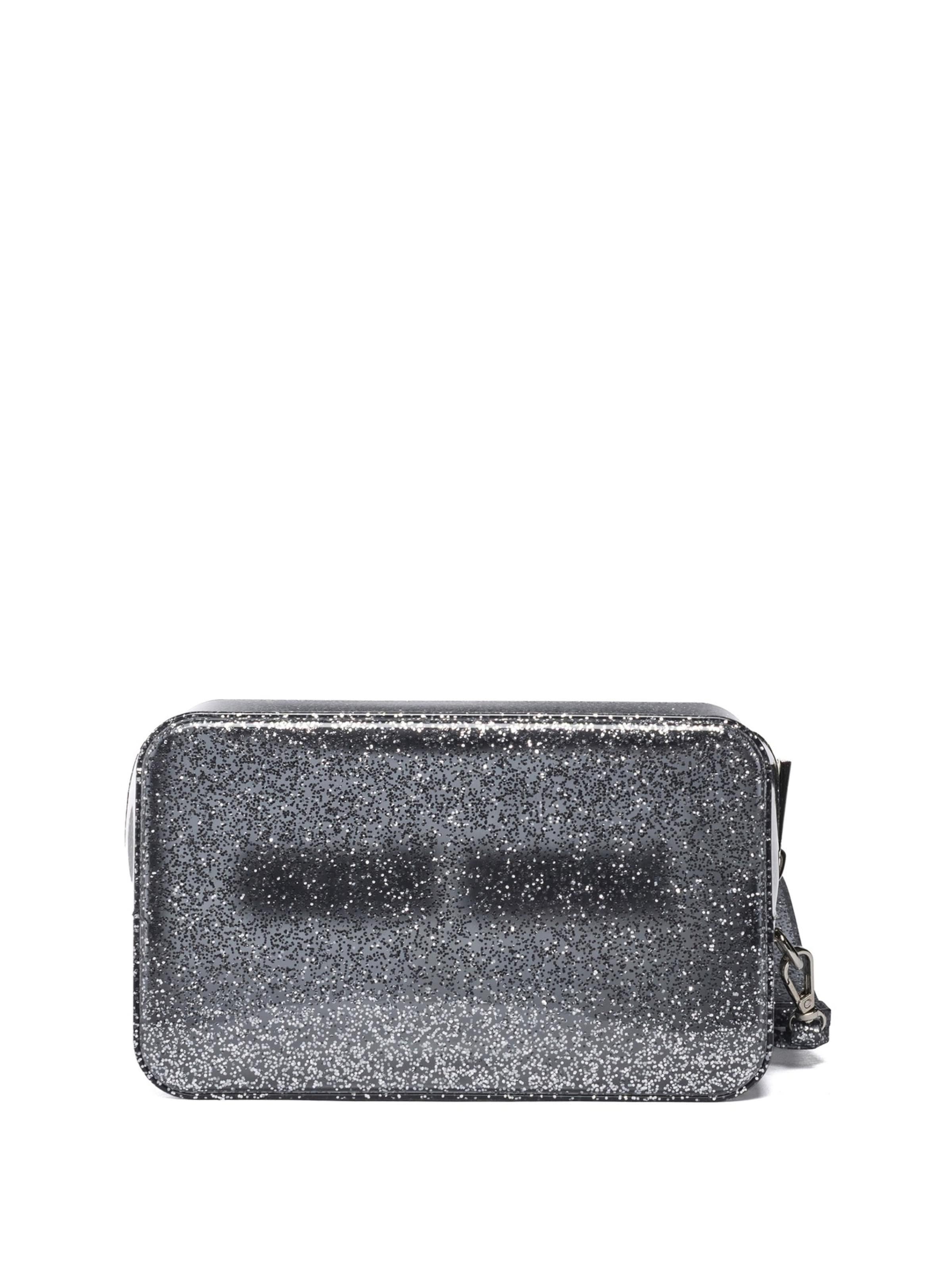 Borsa a mano 'Borsa a Mano Marc Ellis Polyurethane con Tracolla e Zip' di Marc Ellis in argento
