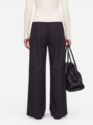 évasé Pantalon SNOBARIA en noir
