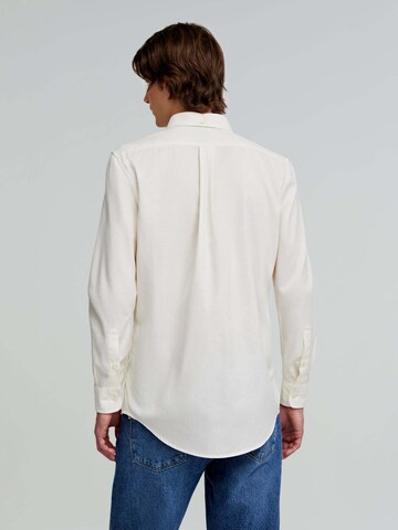 Scalpers Regular Fit Skjorte 'New Forest' i beige