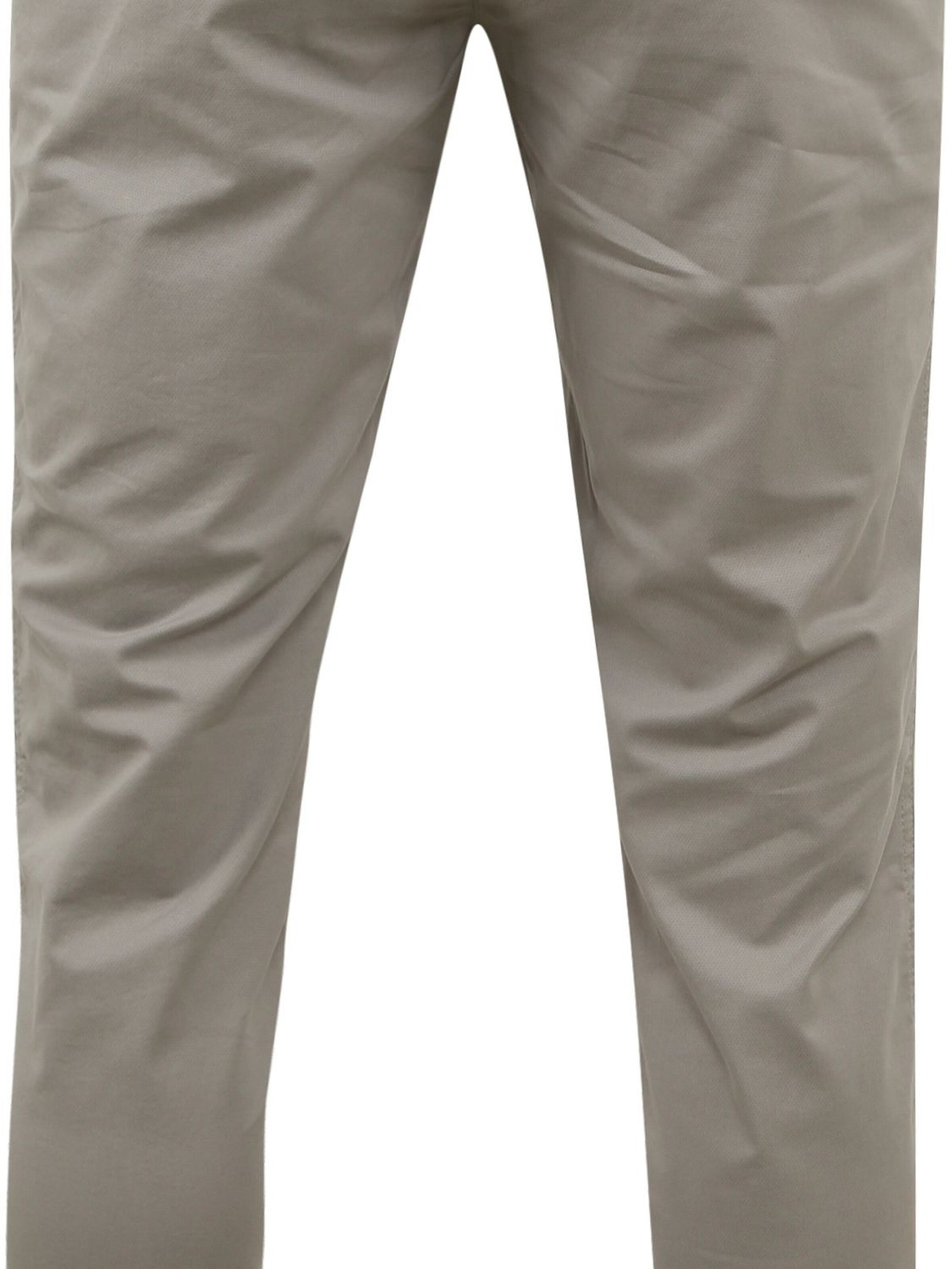 Suitable Slim fit Chino trousers 'Plato' in Grey