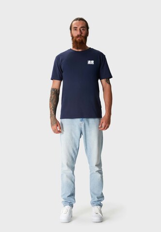 Oldskull Shirt in Blauw