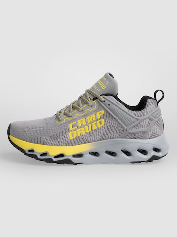 CAMP DAVID Power Running Sneaker mit Strick-Struktur in Grau