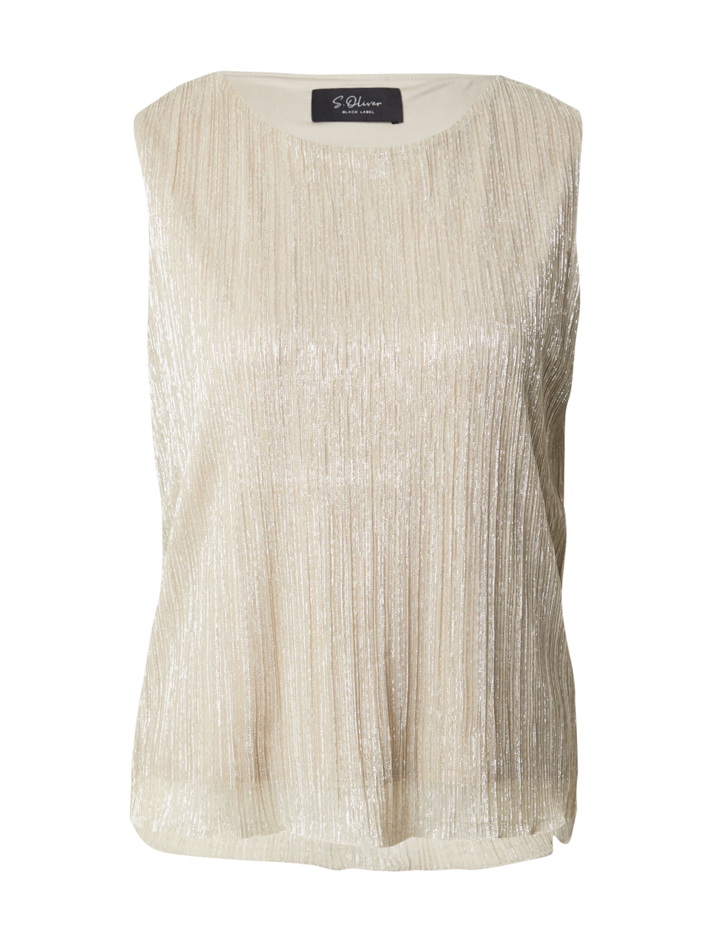 Haut s.Oliver BLACK LABEL en beige : devant
