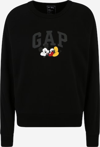 Gap Tall Sweatshirt in Black: front