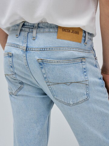 Salsa Jeans Slimfit Jeans in Blauw
