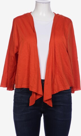 SHEEGO Strickjacke 4XL in Orange: predná strana