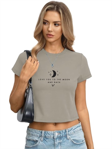 GORHEY Shirt in Grijs: voorkant