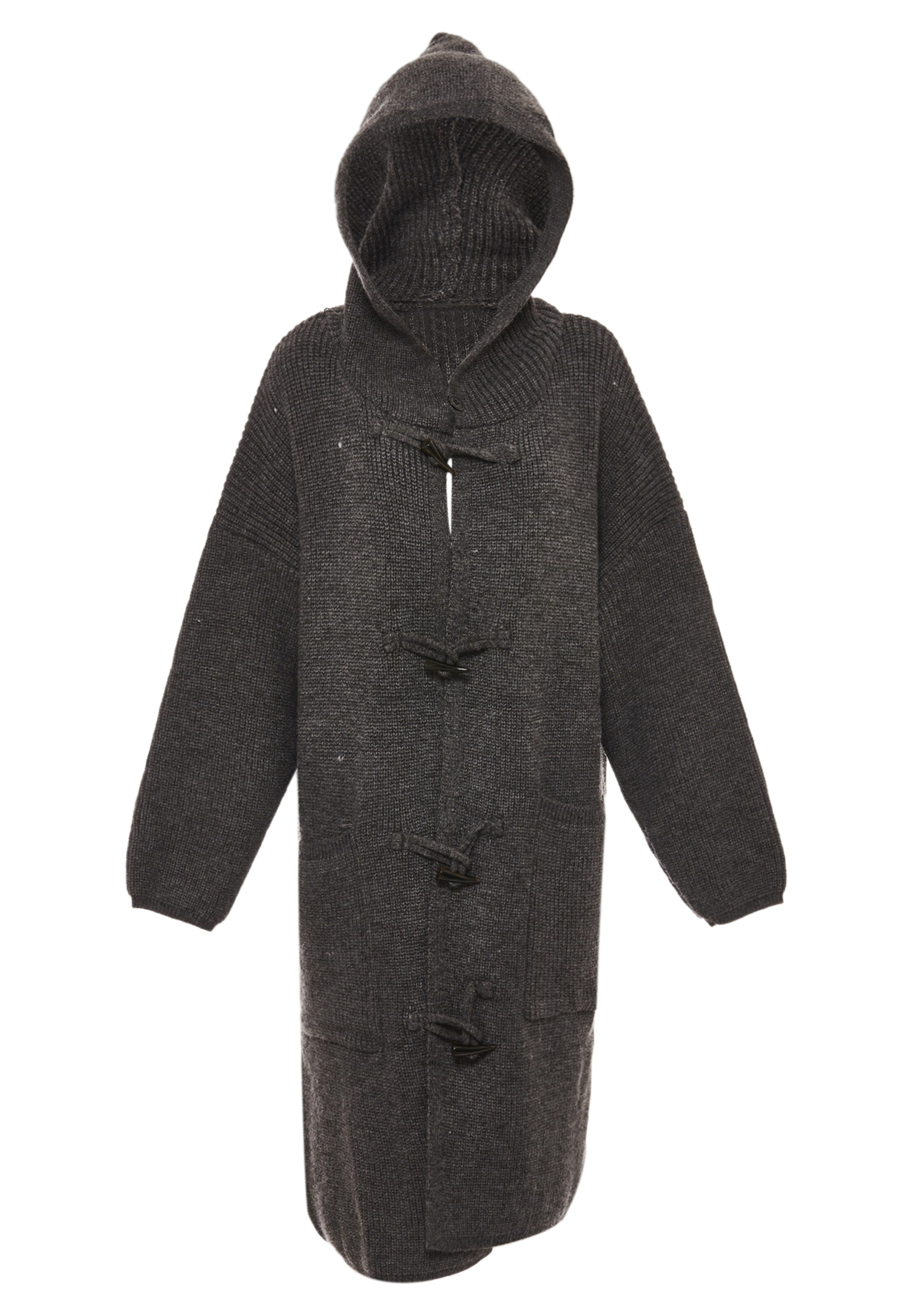 RISA Вязаная кофта в Серый