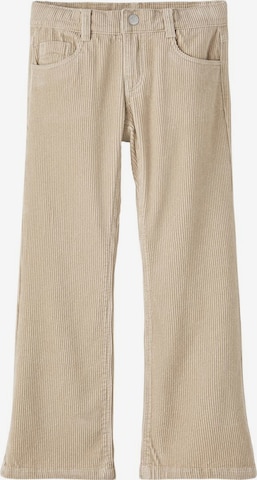 Bootcut Pantalon NAME IT en beige : devant