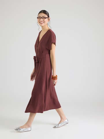 ABOUT YOU Obleka 'Parker' | rdeča barva