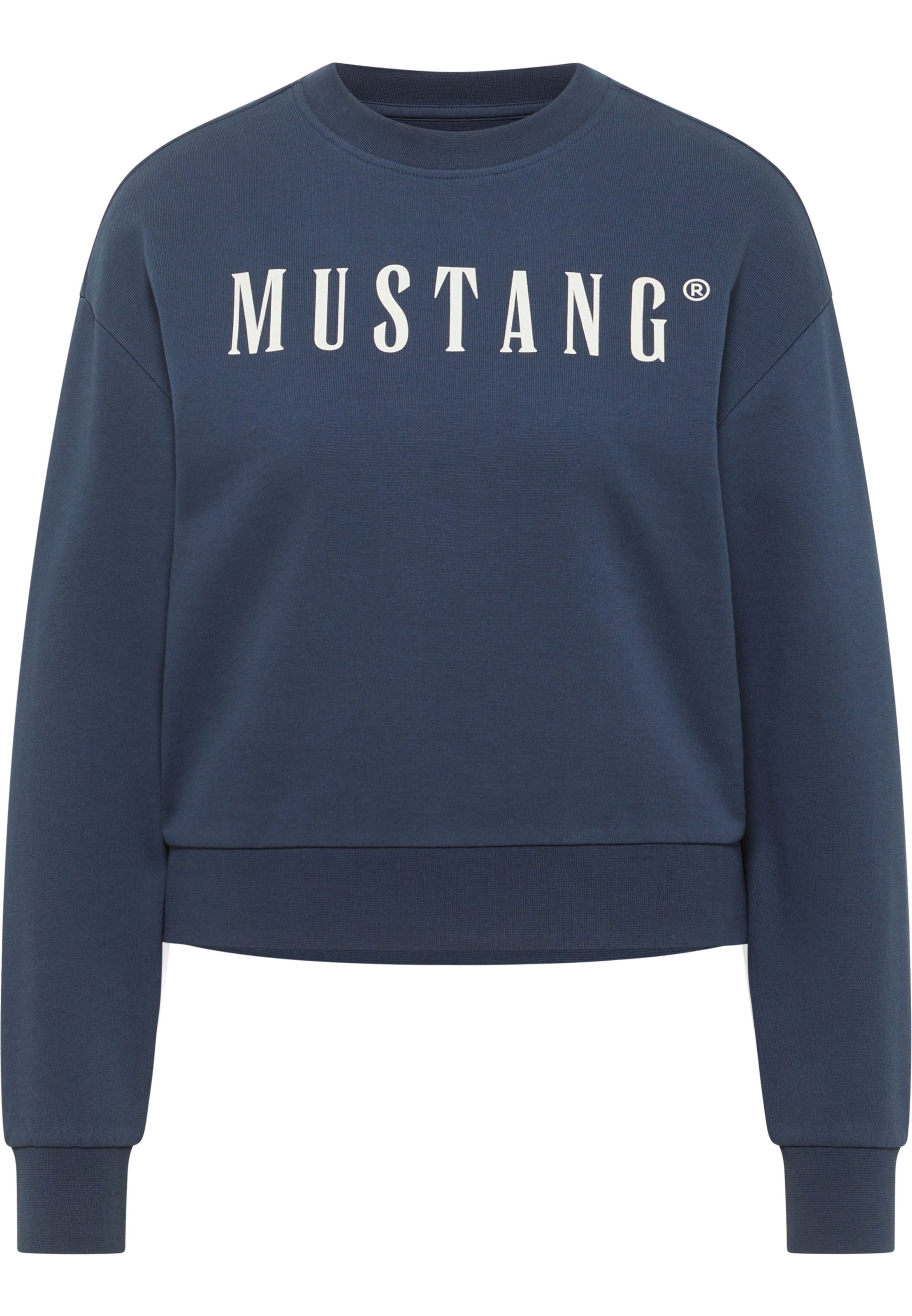 MUSTANG Sweatshirt in Blue: front