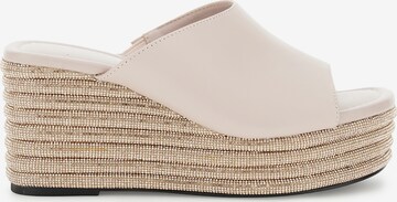 Sandales CAFè NOIR en beige : devant