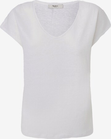 Pepe Jeans Shirt 'LOTTIE' in White: front