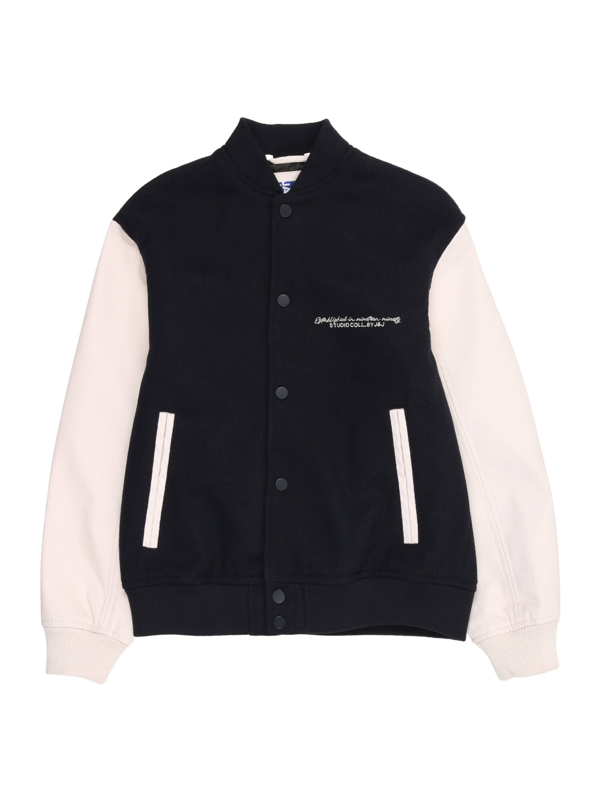 Jack & Jones Junior Jacke 'JJROSS' in Blau: Vorderseite