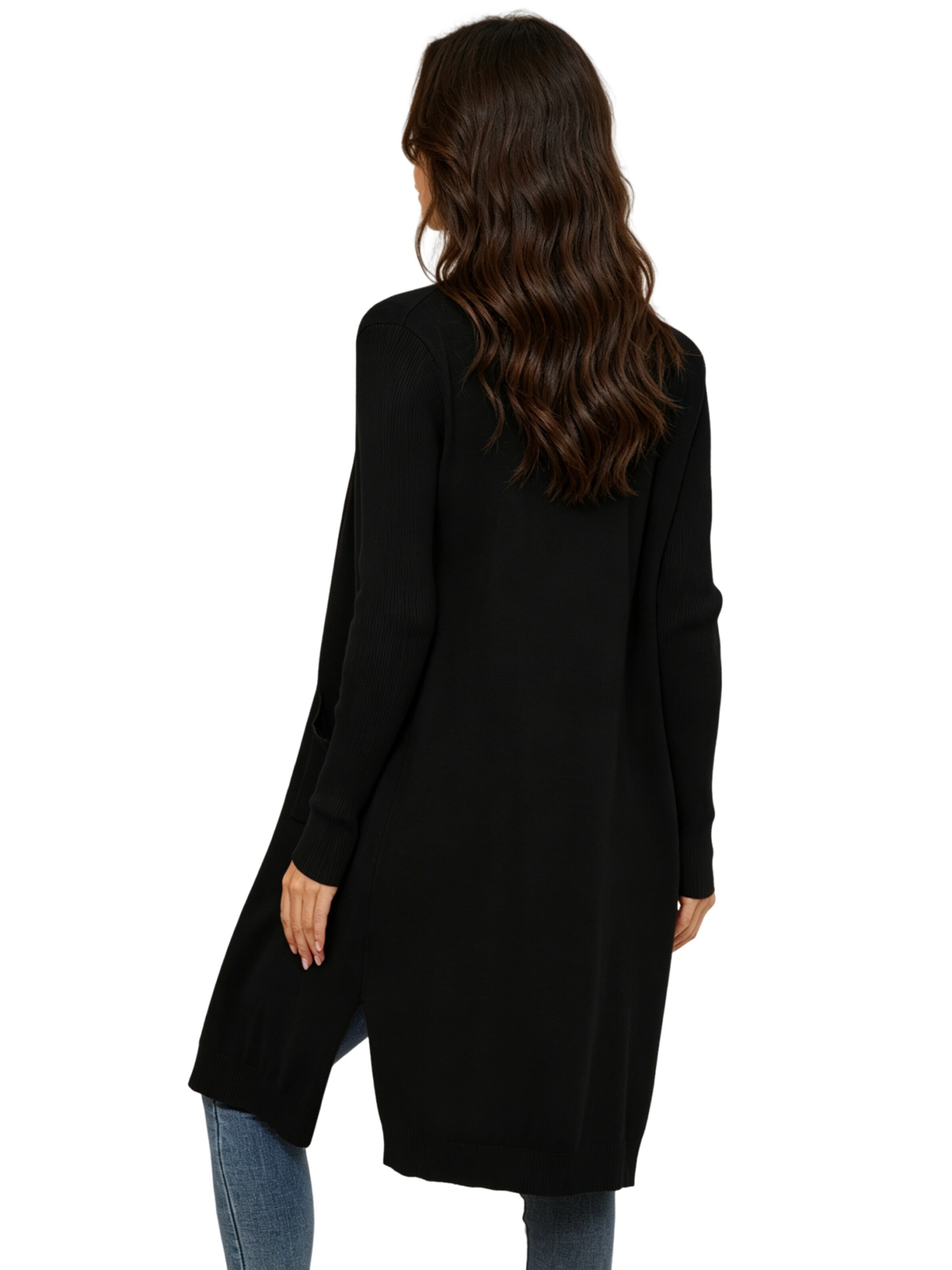 KoJooin Knit Cardigan in Black
