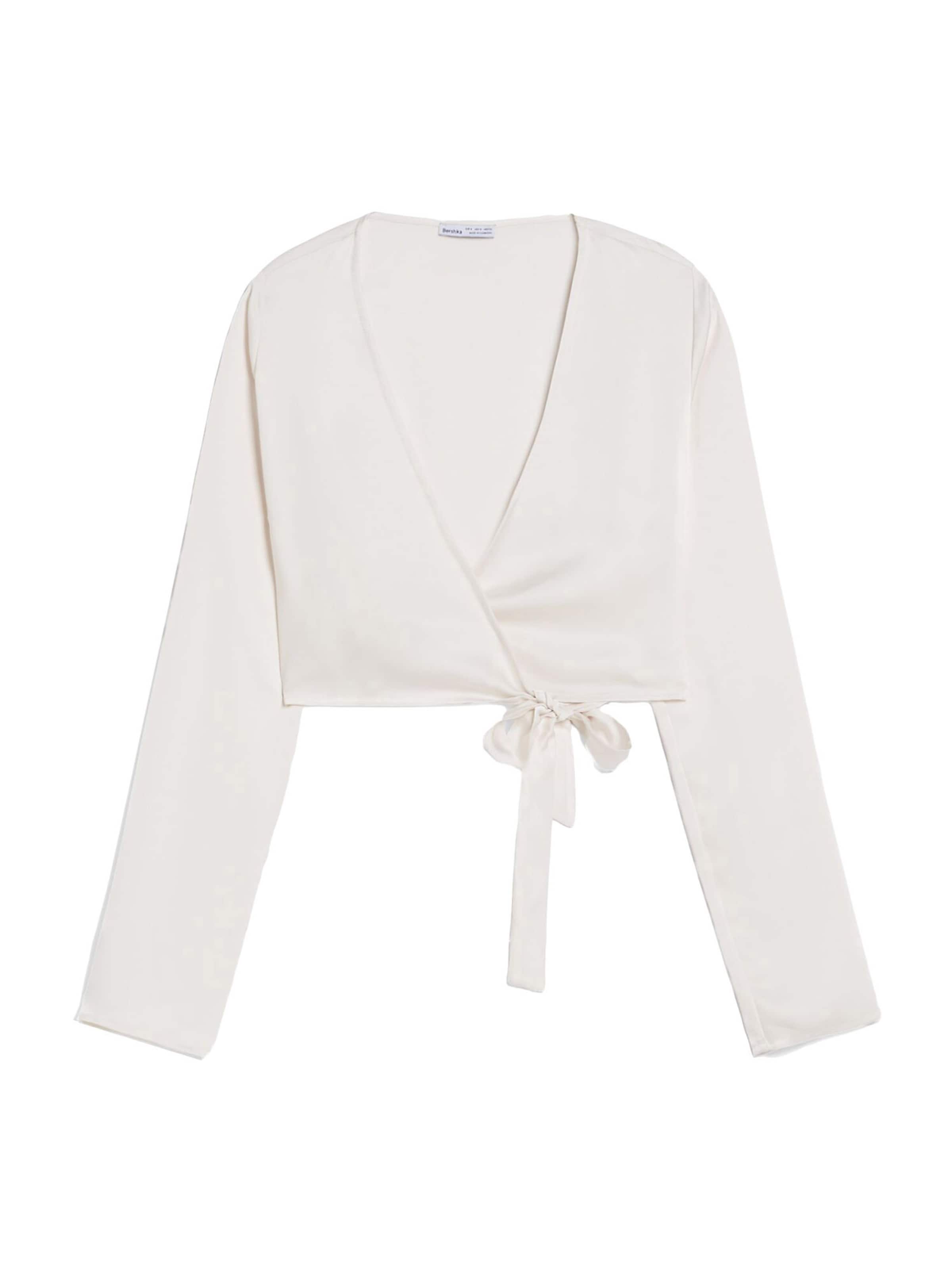 Bershka Shirts i hvid: forside