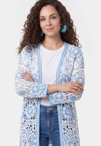 usha FESTIVAL Gebreid vest in Blauw