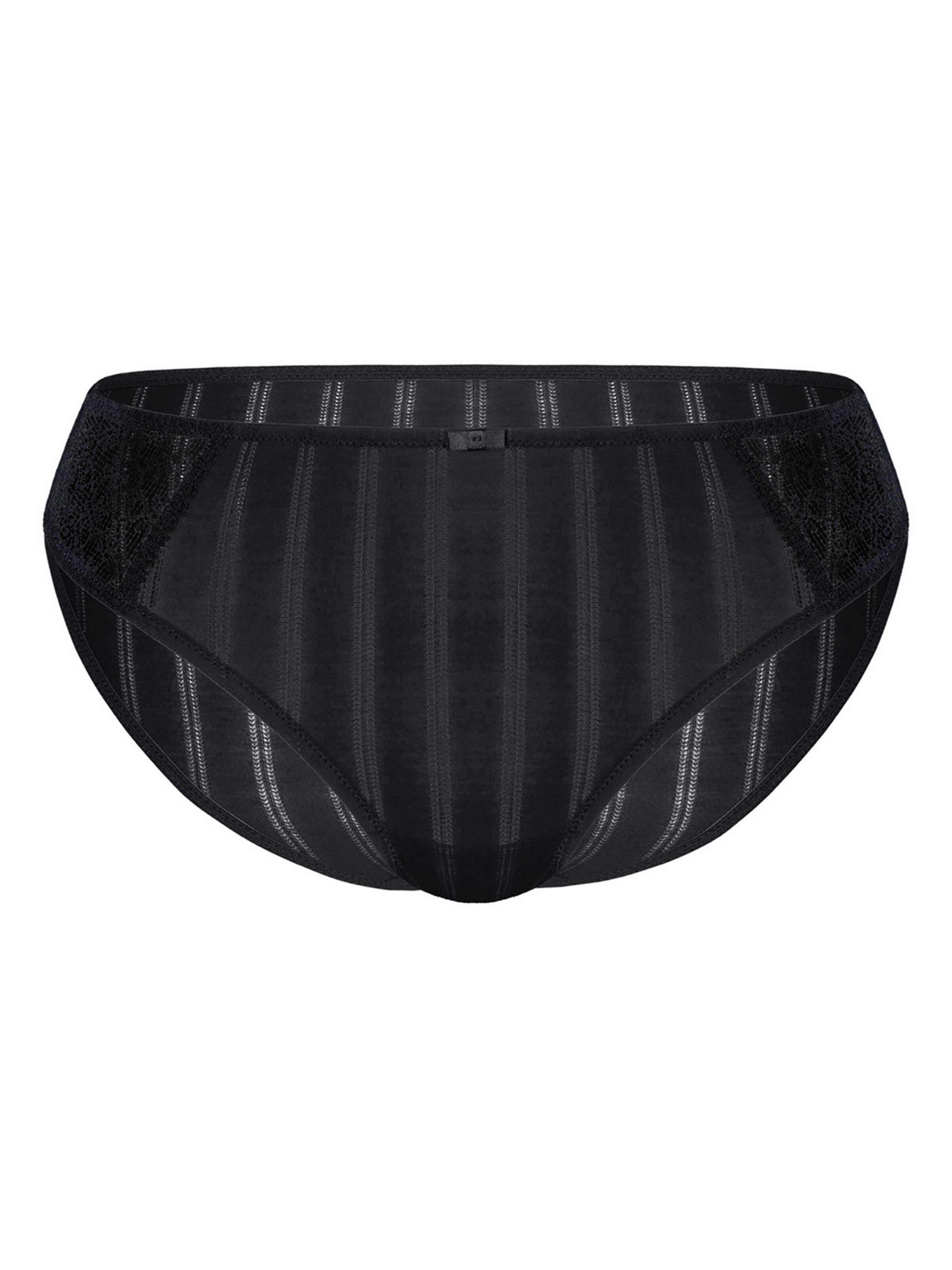sassa Slip 'Natural Stripe'‌‌‌ in Schwarz