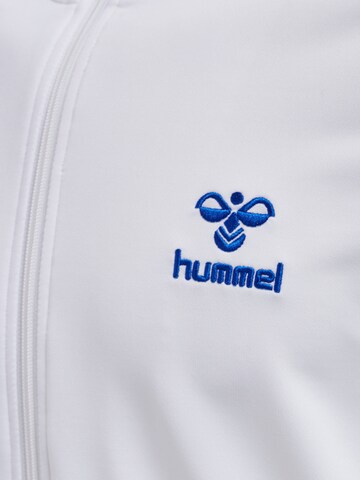 Hummel Sports sweat jacket 'Nathan 2.0' in White