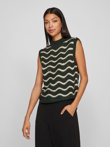 VILA Sweater 'VIRita' in Green: front