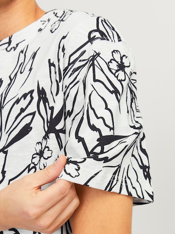 JACK & JONES Tričko 'JORLAFAYETTE' - Biela