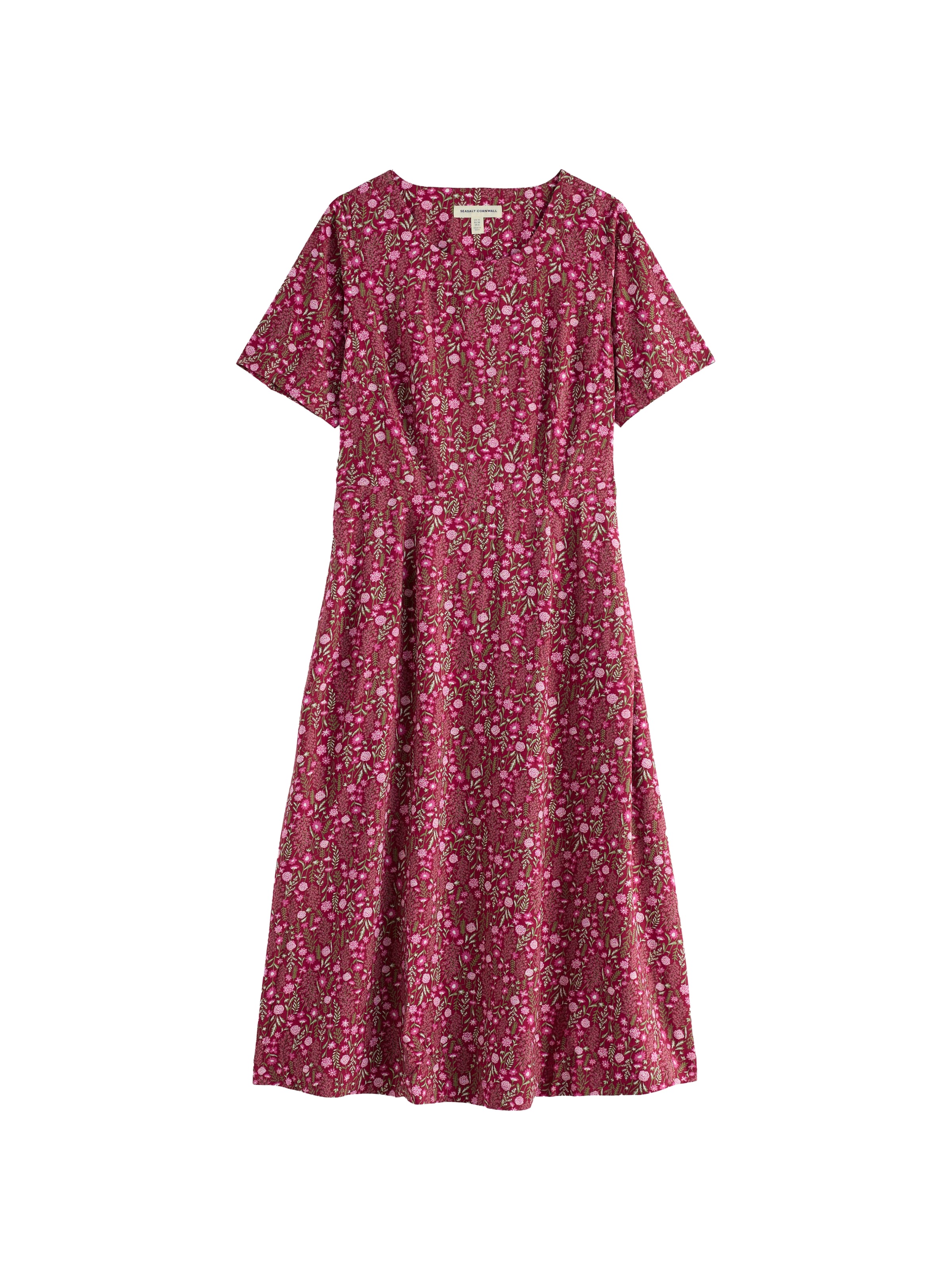 Seasalt Cornwall Jurk 'Tilly' in Rood: voorkant