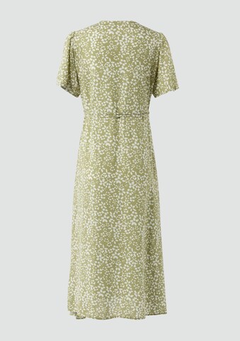 Robe-chemise QS en vert
