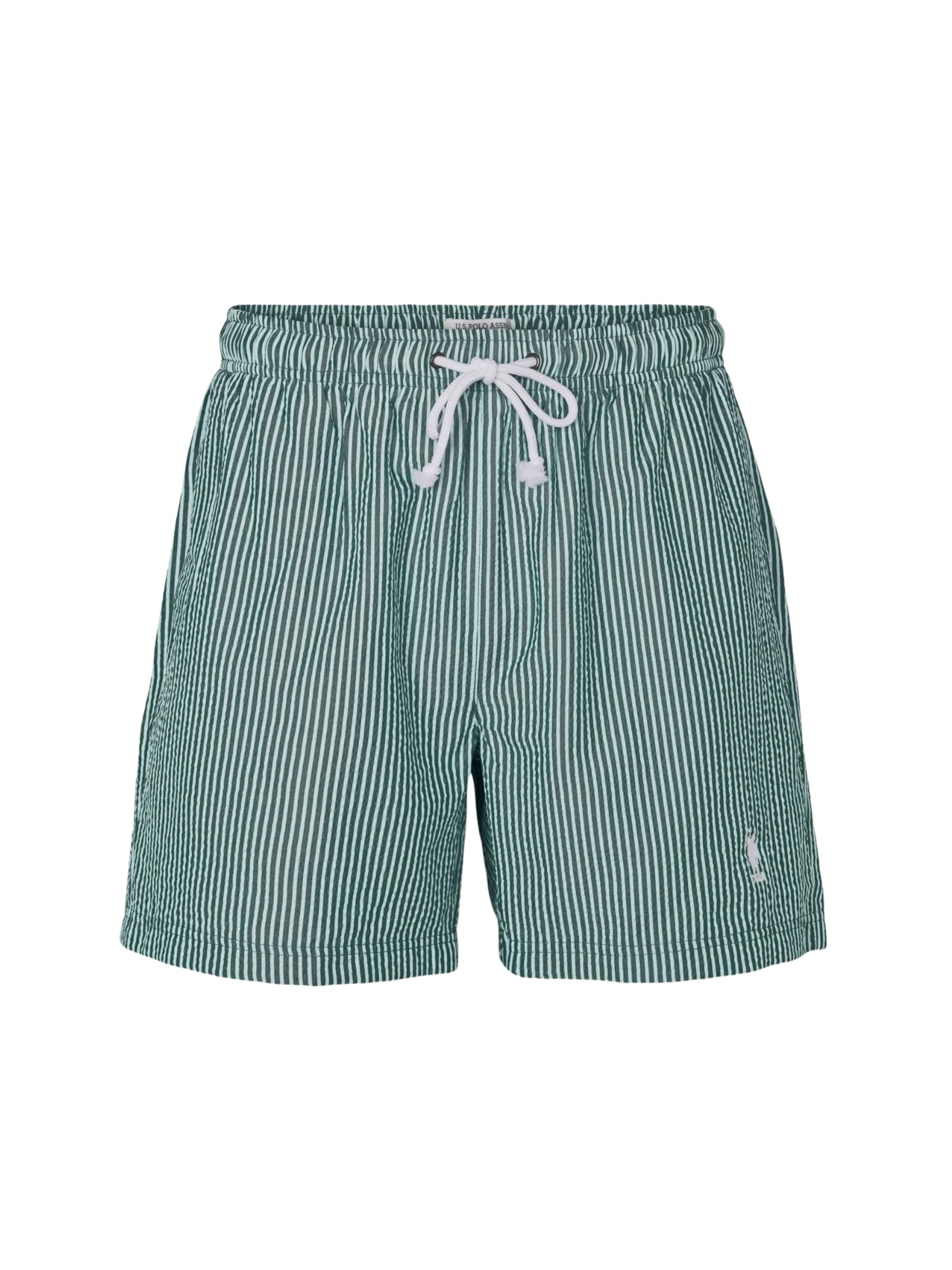 U.S. POLO ASSN. Badeshorts ' Briggs ' i grøn: forside