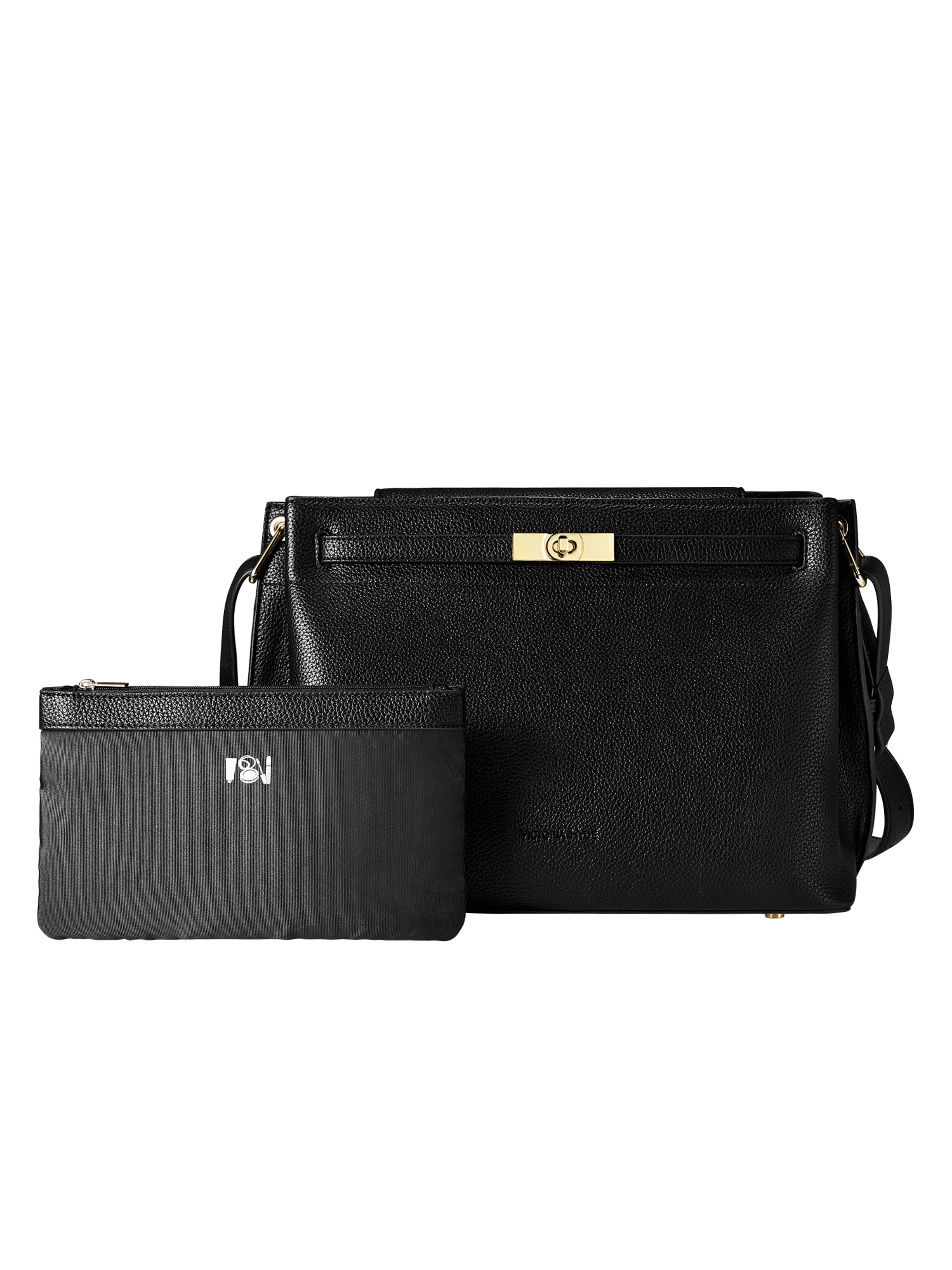 Victoria Hyde - Mala de ombro ' Alla ' em preto