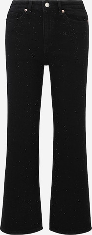 Vero Moda Petite Wide Leg Farkut 'VMTESSA' värissä musta: etupuoli