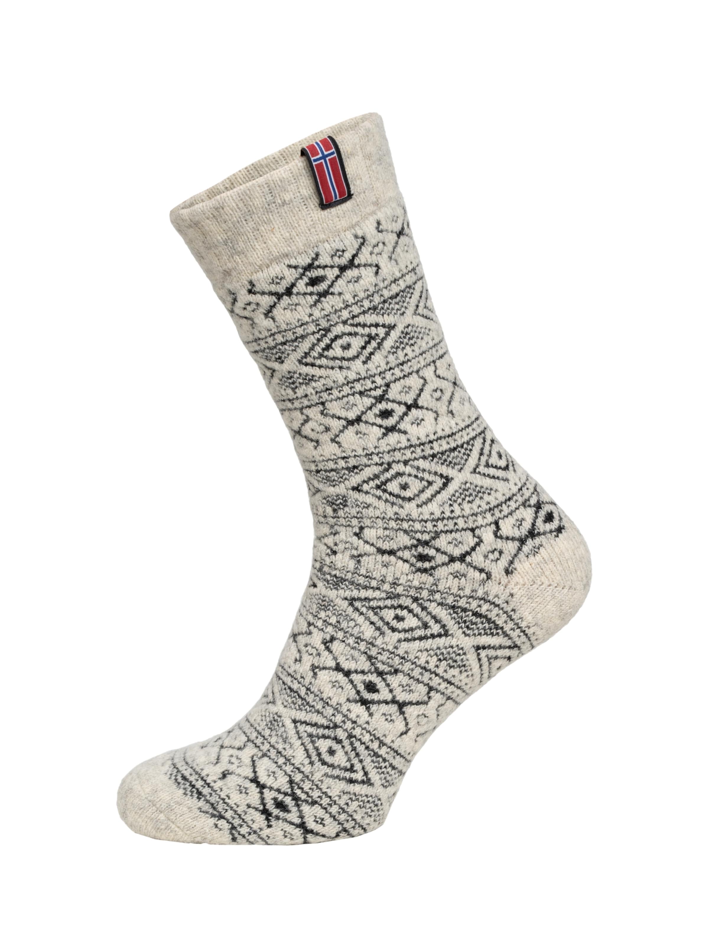 HomeOfSocks Socks 'HOS807' in White: front