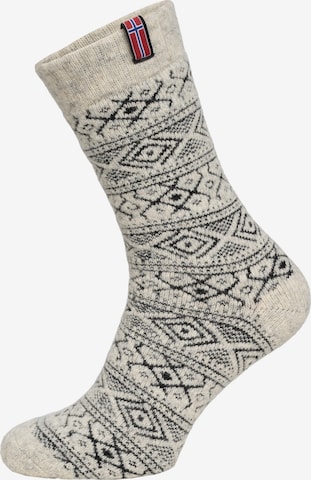 HomeOfSocks Socken 'HOS807' in Weiß: Vorderseite