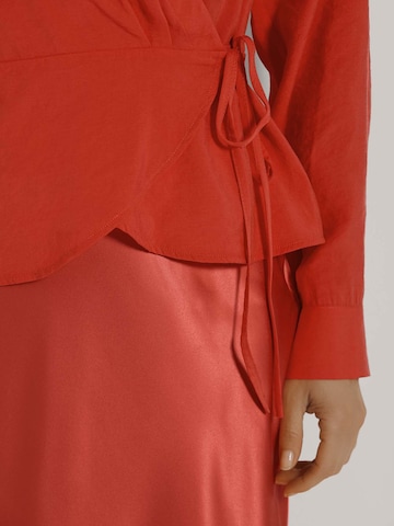 MADELEINE Bluse in Orange