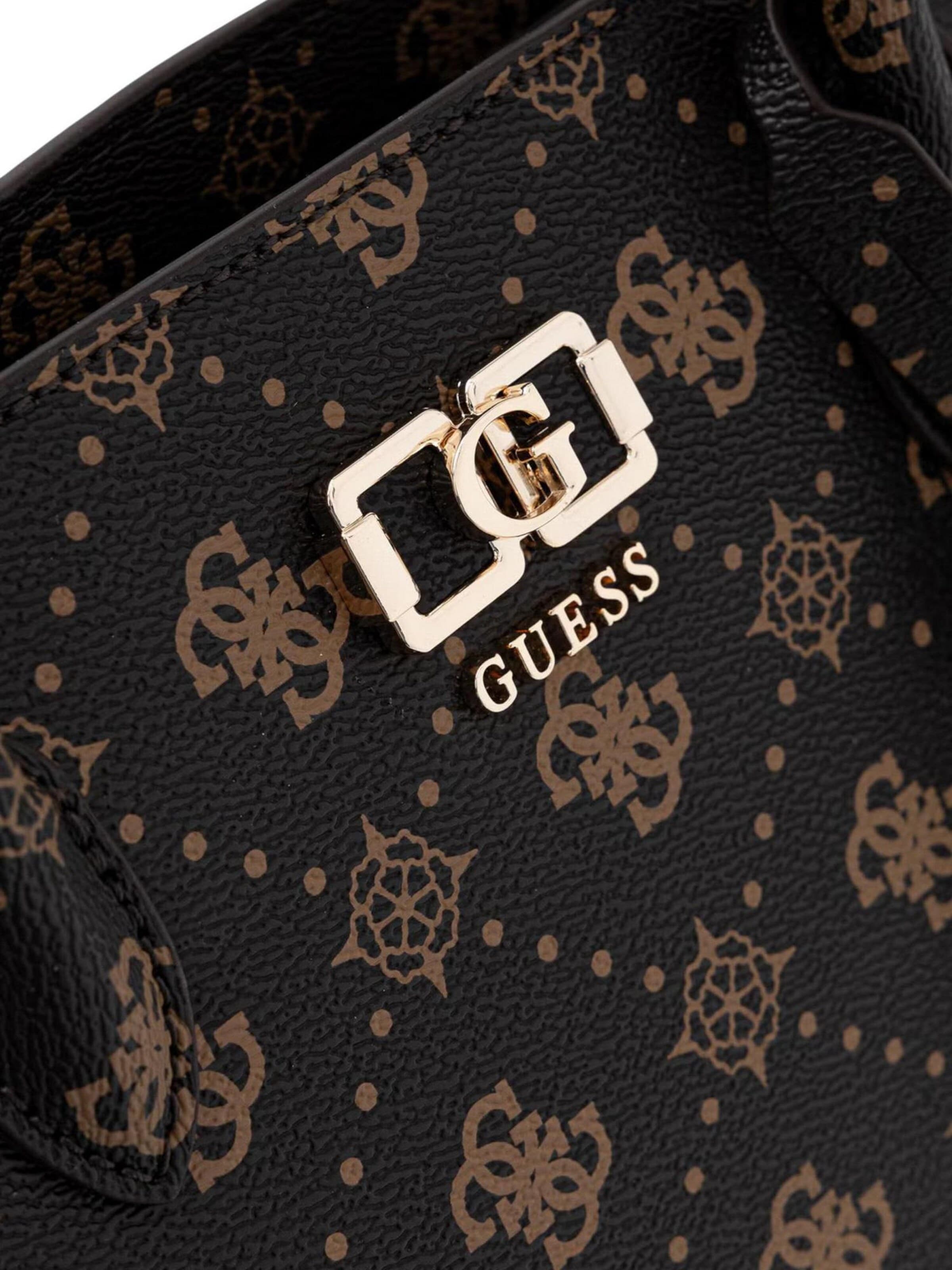 GUESS Schultertasche 'EMELIE'‌ in Braun