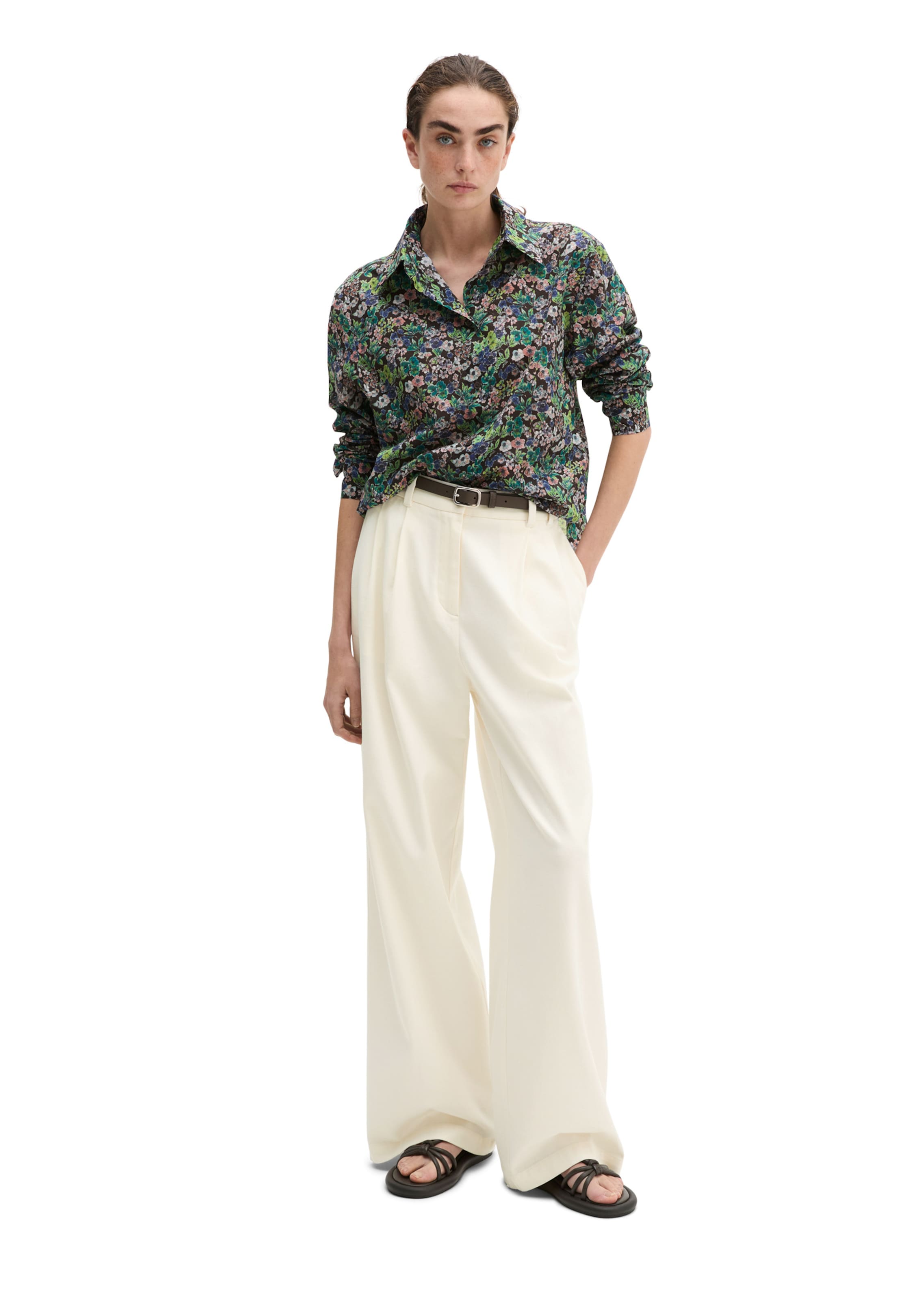 Marc O'Polo Bluse in Braun