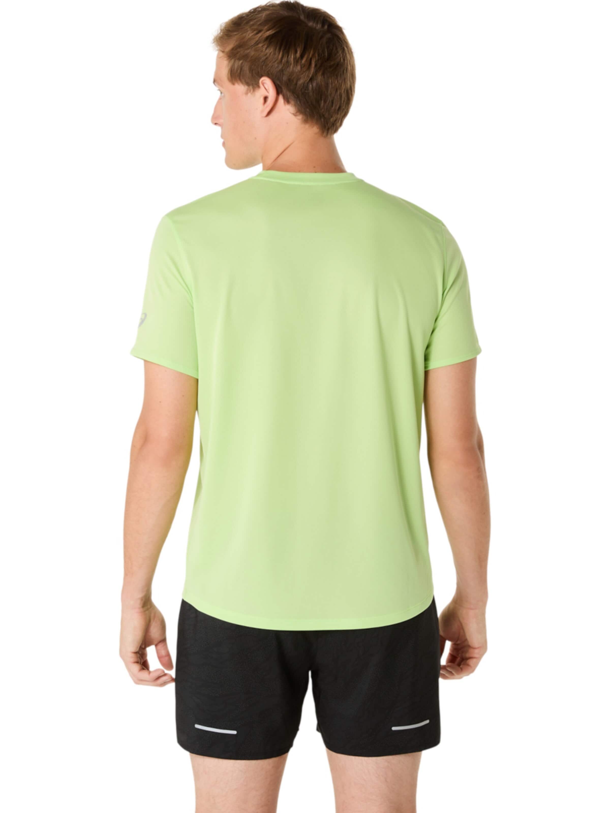 ASICS Shirt 'ASICS Fujitrail Logo SS Top' in Groen