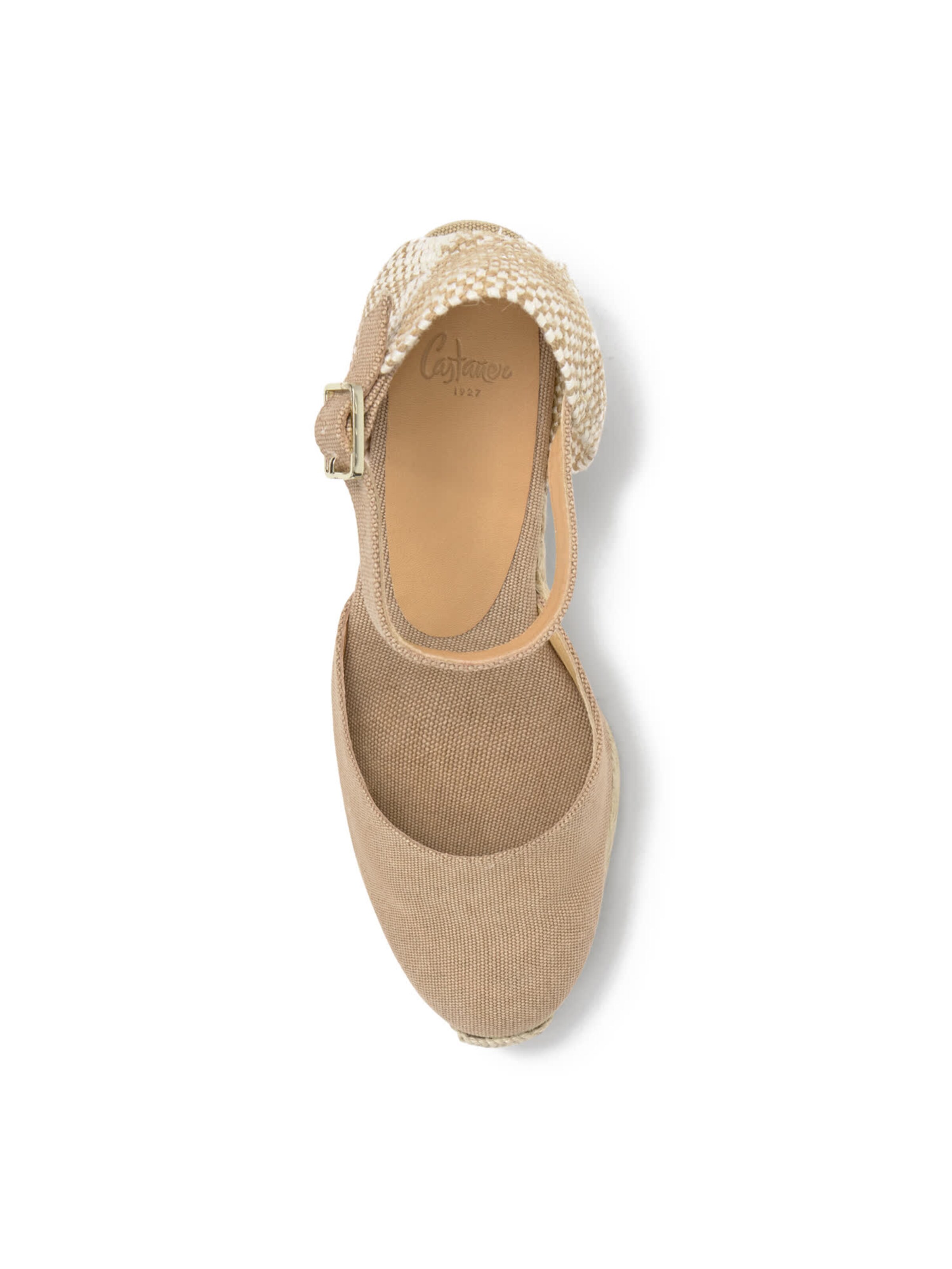 Espadrile 'Carol' de la Castañer pe bej