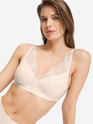 Hanro T-shirt Bra ' Azelia ' in Pink