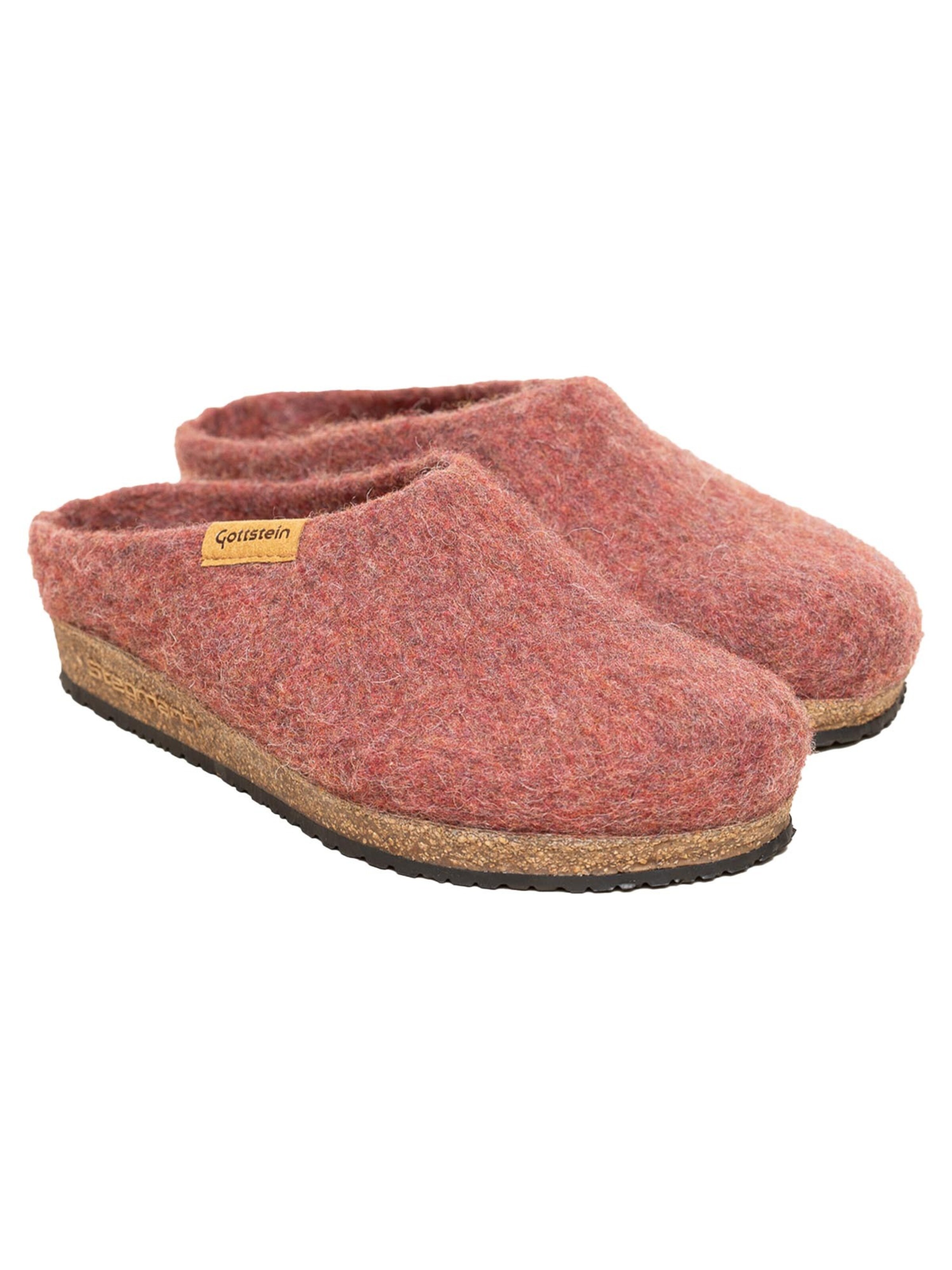 Stegmann Clogs 'RE Filz' in Red