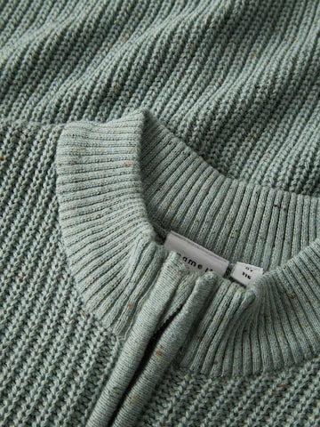 NAME IT Knit Cardigan 'NMMNORMAN' in Green