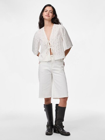 Haut PIECES en beige : devant