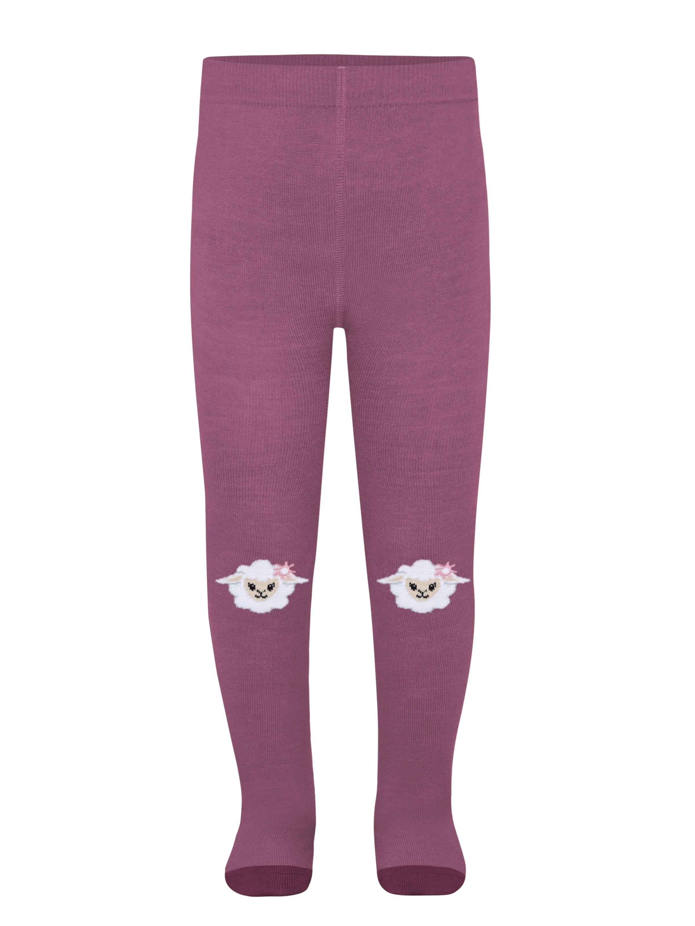 Collant 'Lyss' normani en violet : devant