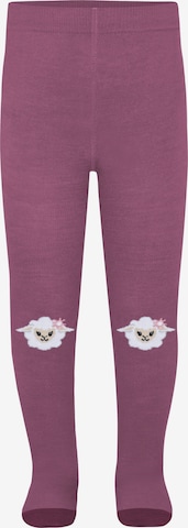 normani Strumpfhose 'Lyss' in Lila: Vorderseite