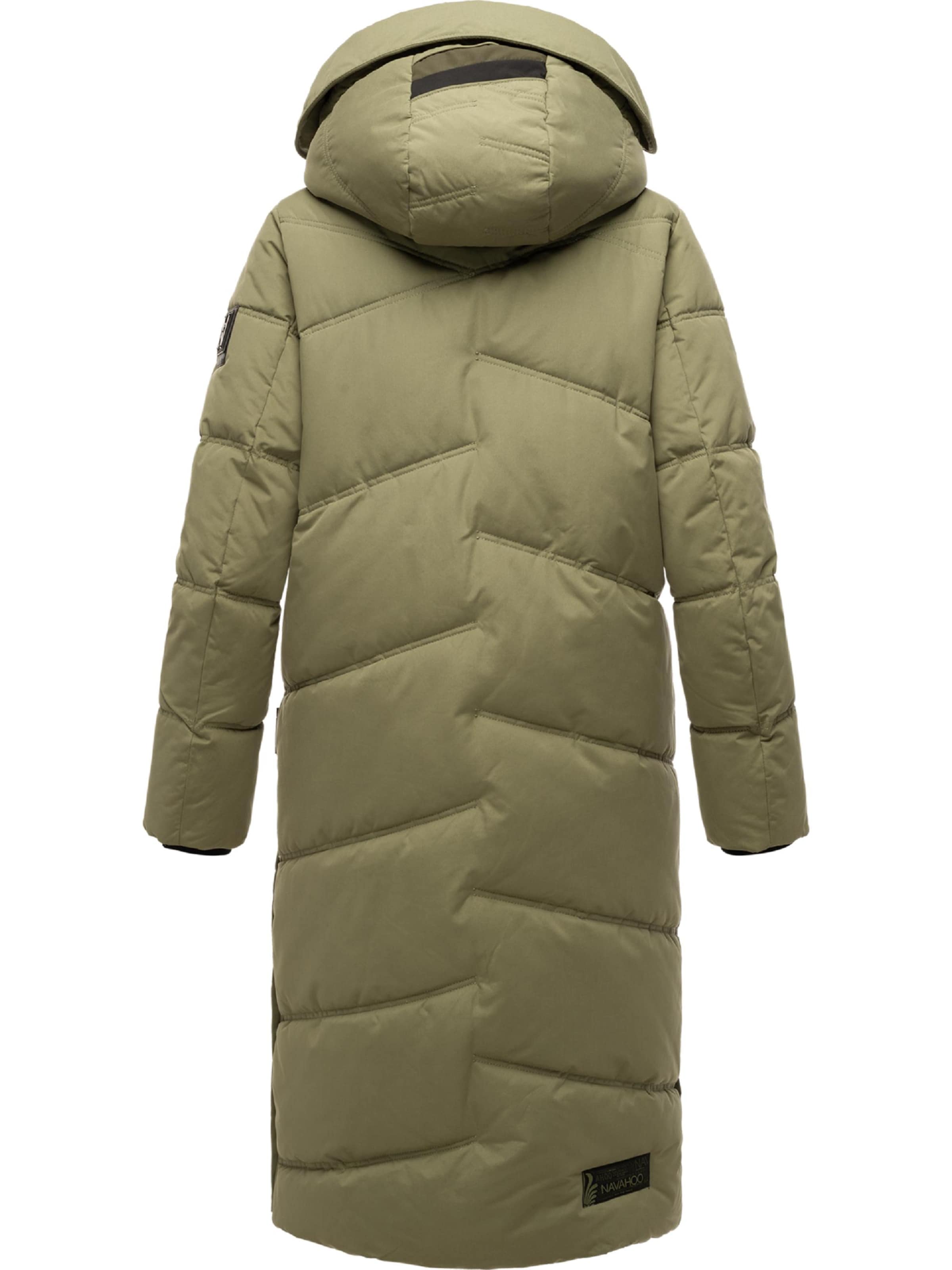 Manteau d’hiver 'Kuschelmausi' NAVAHOO en vert