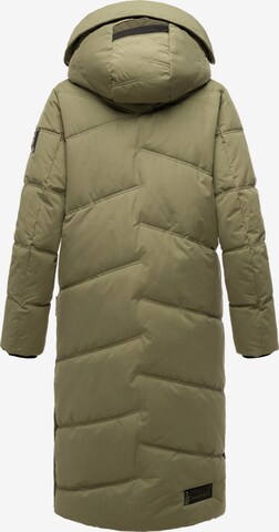 NAVAHOO Zimný kabát 'Kuschelmausi' - Zelená
