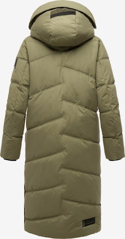 žalia NAVAHOO Žieminis paltas 'Kuschelmausi'