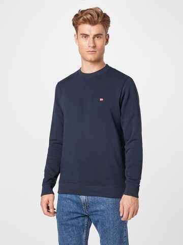 NAPAPIJRI Regular fit Sweatshirt 'Balis' in Blue: front